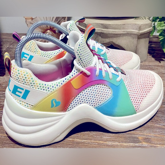 Skechers Shoes - New 🌈 Sketchers Rainbow Solei Chunky Sneakers Women’s 8